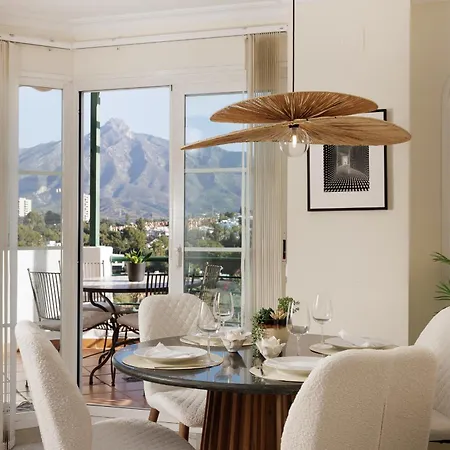 Marbella Banus Suites - Banus - Nueva Andalucia - Senorio De Aloha Urb - Premium Location - 2Br - 2Ba - Outdoor Terrace - Spectacular Sea & Mountain Views - Pool - Ideal For Families *